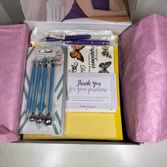 Crafter’s Companion Subscription Craft Box Paper Quilling NEW - Picture 5 of 5